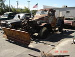 Dodge WC12 4wd truck w/ plow Auction Photo