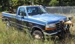 1993 Ford F250 XLT 4wd plow truck Auction Photo