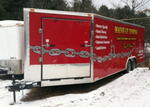 2011 FREEDOM 24' ENCLOSED V-NOSE TRAILER