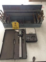 DRILL BITS, VXB MICROMETER AND MICRONTA Auction Photo