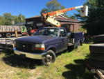 1995 FORD F350 BUCKET TRUCK Auction Photo