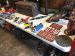 LICENSE PLATES & TOOLS Auction Photo