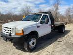 1999 FORD F550 XL SUPER DUTY FLAT BED TRUCK Auction Photo