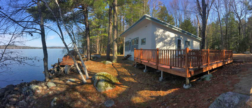 Classic Maine Lakefront Cottage ~ Long Lake - Mt. Washington Views Auction