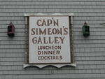 Coastal Maine Landmark ~ Frisbee’s 1828 Market & Cap’n Simeon’s Galley Restaurant Auction Photo