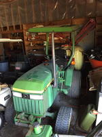 J.D. 670 4x4 Tractor Auction Photo