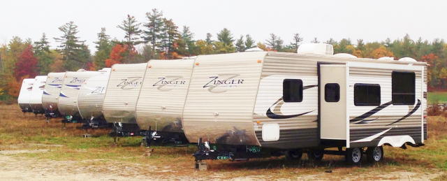 TIMED ONLINE AUCTION (11) 2012, 2013 & 2014 TRAVEL TRAILERS Auction