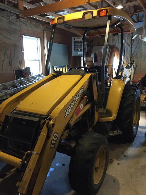 SECURED PARTY'S SALE JD 110 4WD BACKHOE - JD 955 4WD TRACTOR Auction