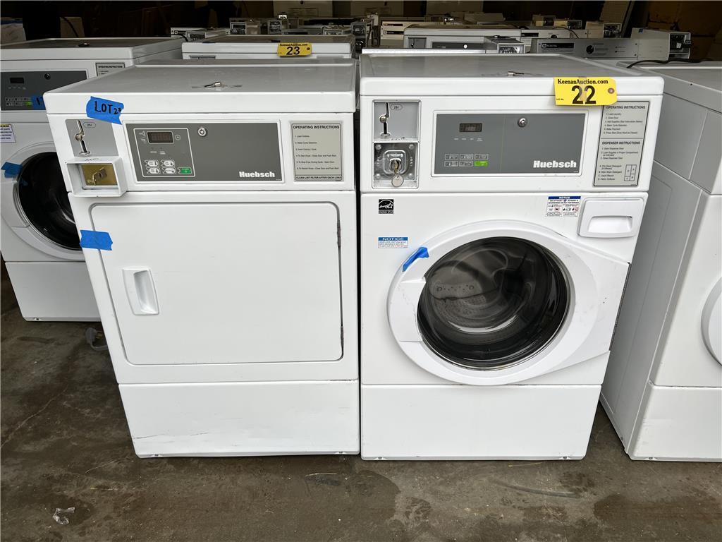 PUBLIC TIMED ONLINE AUCTION (52) COMMERCIAL COIN-OP WASHER & DRYERS Auction
