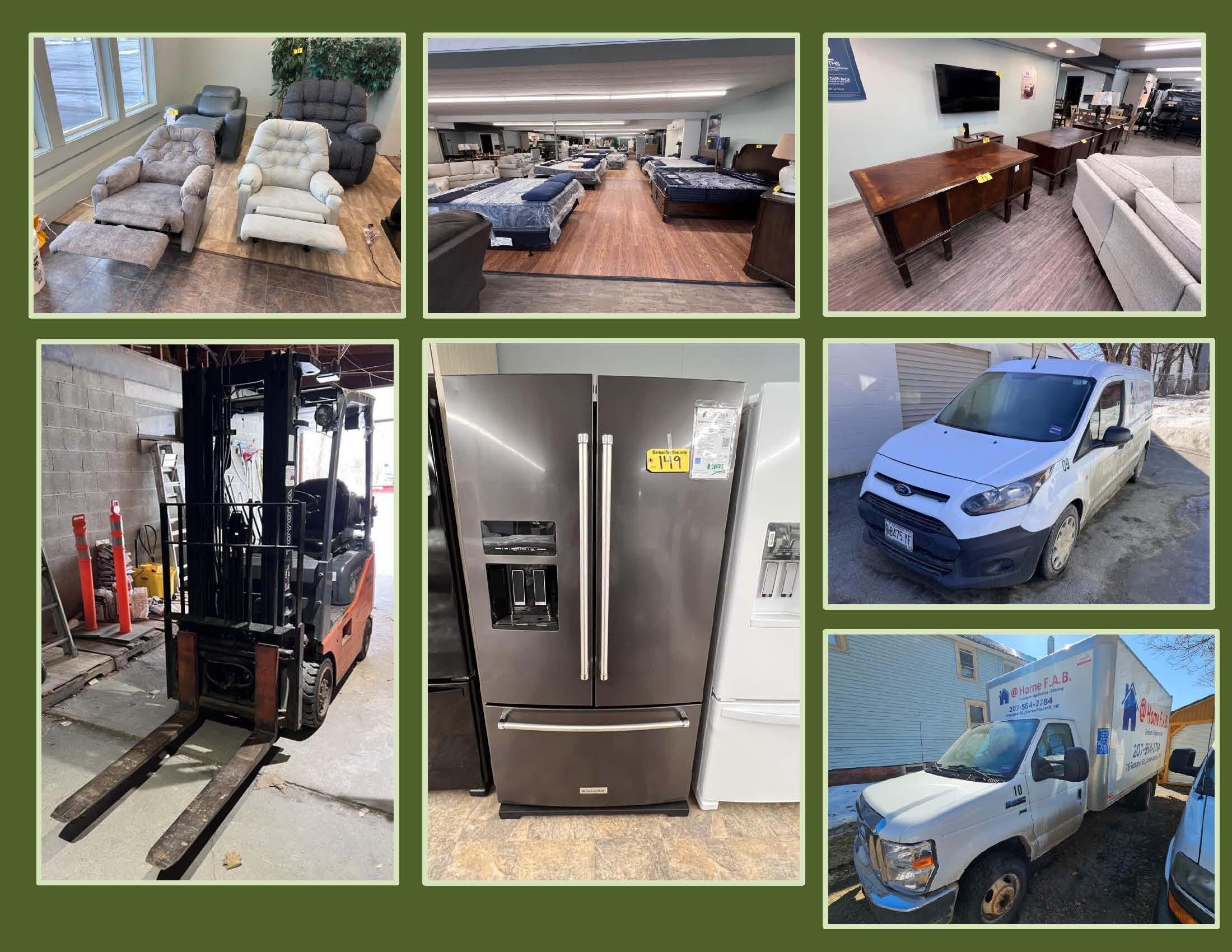 PUBLIC TIMED ONLINE AUCTION NEW APPLIANCES, FURNITURE, MATTRESSES Auction