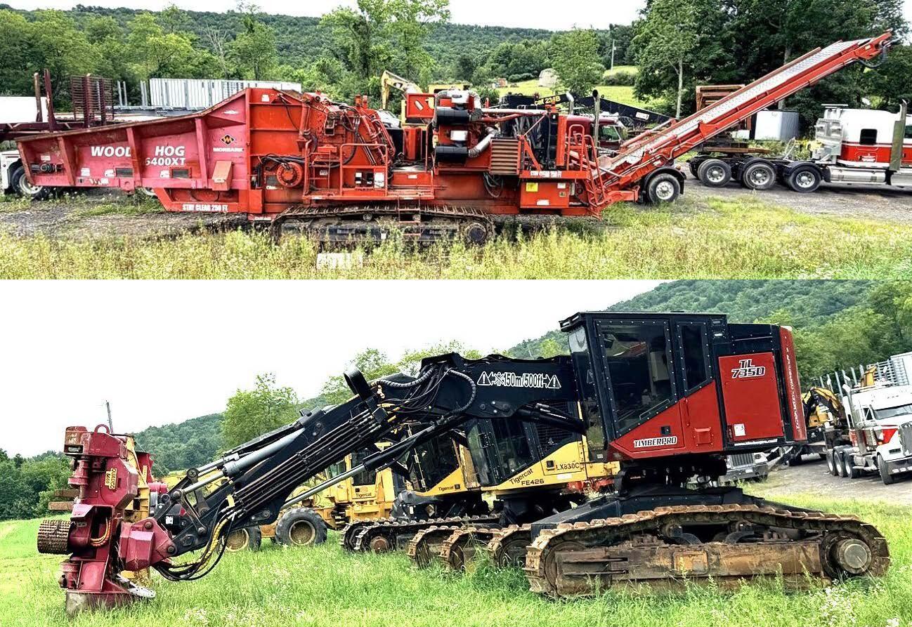 PUBLIC TIMED ONLINE AUCTION  SKIDDER, GRINDER Auction