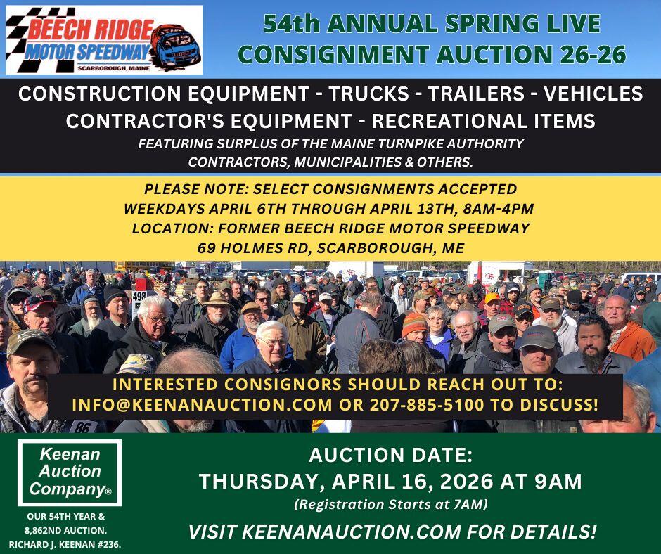 54th ANNUAL LIVE SPRING CONSIGNMENT AUCTION Auction