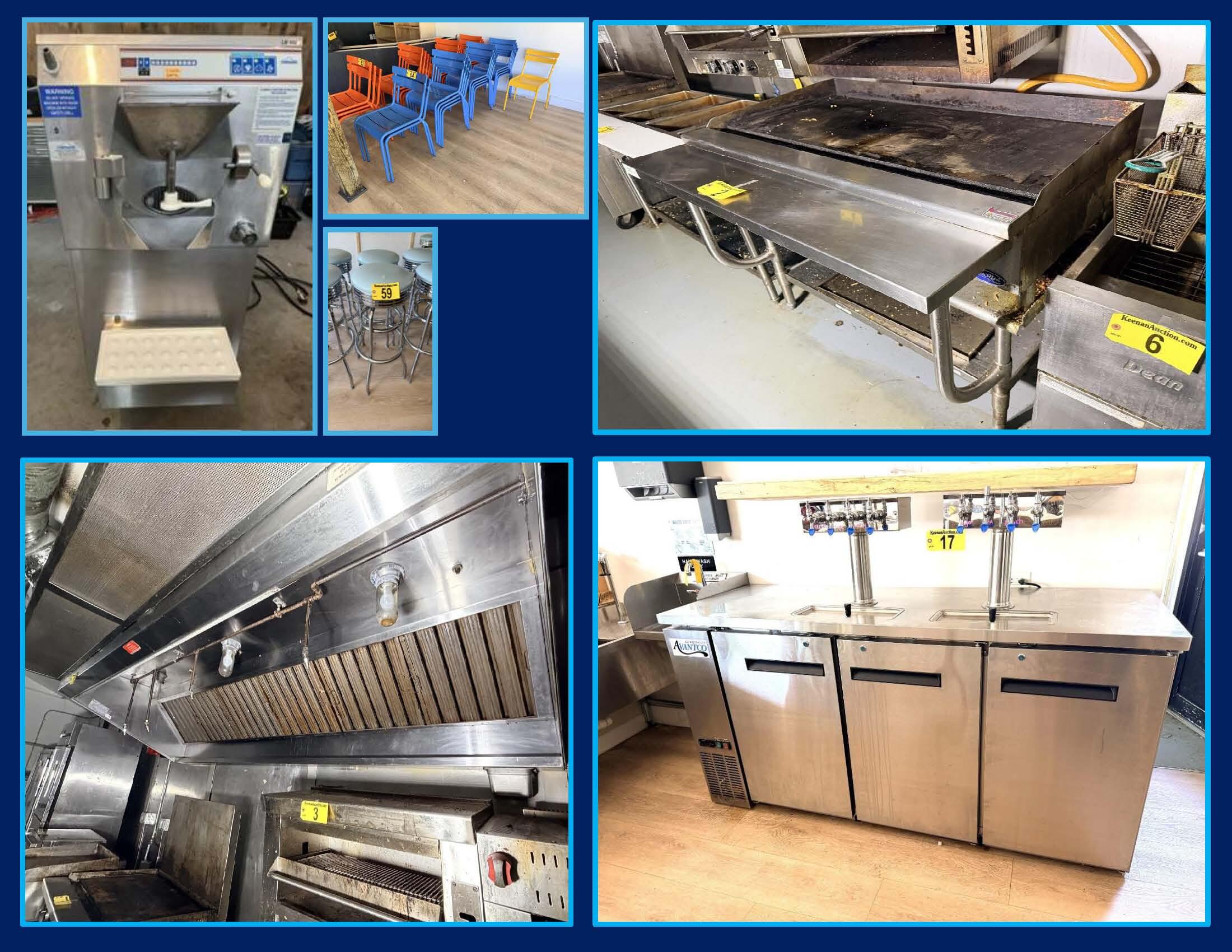PUBLIC TIMED ONLINE AUCTION RESTAURANT & REFRIGERATION EQUIPMENT Auction