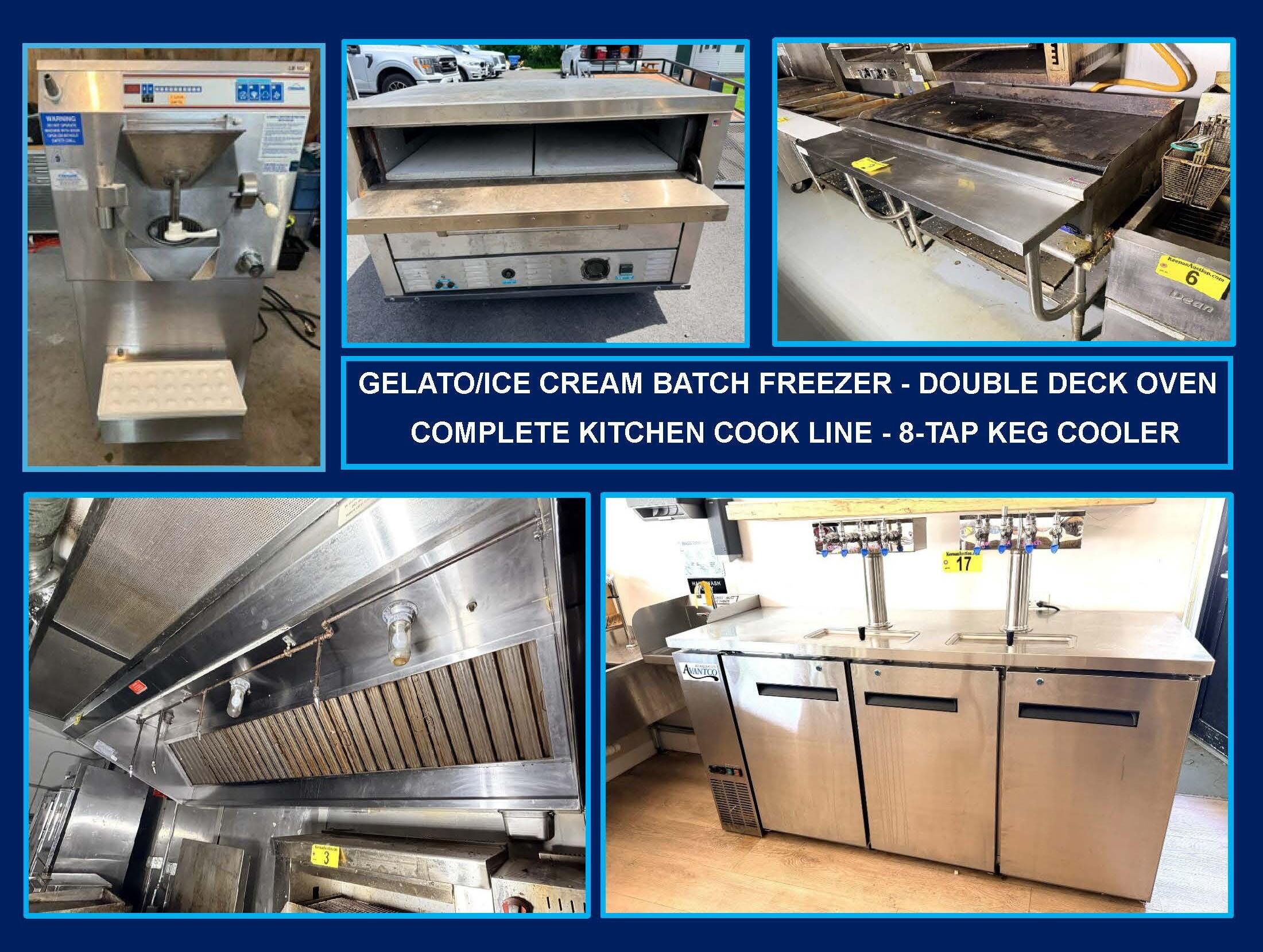 PUBLIC TIMED ONLINE AUCTION RESTAURANT & REFRIGERATION EQUIPMENT Auction