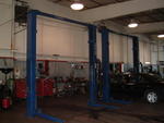 AUTOMOTIVE REPAIR EQUIPMENT  - (6) 2-POST LIFTS - ALIGNMENT RACK - OFFICE EQUIPMENT Auction Photo