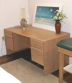 (3) Double pedestal desks Auction Photo