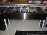 Advance Tabco 3-bay bar sink Auction Photo