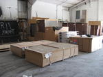 Modular Home Manufacturing Equipment - Forklifts - $600K Building Materials</b? Auction Photo