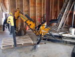 408 Backhoe attachment for Cub Cadet Auction Photo