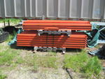 8ft. Pallet Rack Cross Beams & Uprights Auction Photo