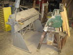 52in. Manual Brake & Pexto 3ft. Mdl. 390-E Slip Roll Auction Photo
