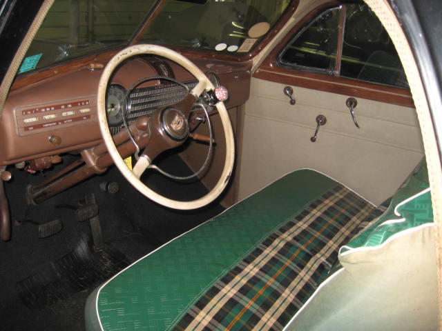 Auction 10 202 1951 Chevrolet Master Deluxe Interior