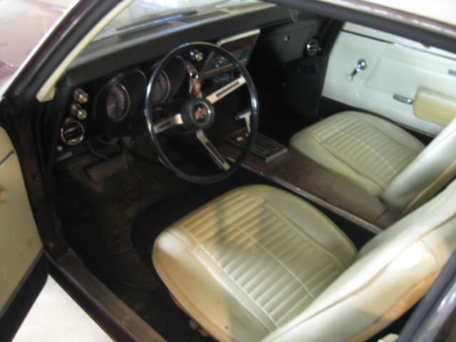 Auction 10 202 1968 Pontiac Firebird Interior Unreserved