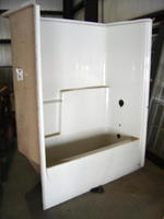 Kohler tub enclosure Auction Photo