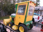 1970 JD 140 Tractor w/48 Auction Photo
