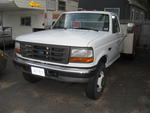 1995 Ford F350 diesel w/ Hydraulic Pile Driver Auction Photo
