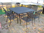 9pc Patio Set w/ Cushions, (New)