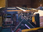 4-strand transfer deck w/ 4-arm tilt hoist Auction Photo