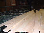 Transfer deck, (board dealer) 5-strand, 4' L x 15' Auction Photo