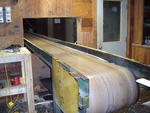 Belt conveyor, 25' x 24 Auction Photo