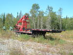 1992 Hatch 32ft flatbed, Drop deck trailer #T-9 Auction Photo