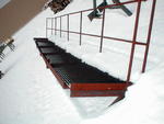 24ft x 3ft steel cat walk Auction Photo