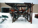 Shop built infeed for twin band Auction Photo