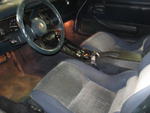 Interior of Corvette Auction Photo