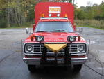 1982 Dodge 200 4wd Service Truck, Plow Auction Photo