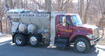 2003 Int'l 4900 Elkin Mobile Mixer Truck