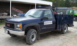 1999 GMC Sierra SL 4wd 2500 service truck