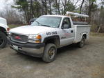 2002 GMC 2500HD Sierra 2wd service truck