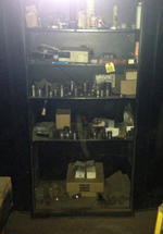 2-DOOR CABINET AND CONTENTS Auction Photo