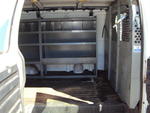 2001 GMC 3500 van with steel shelving Auction Photo