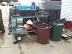 GARDEN CART & CONTAINERS Auction Photo