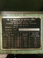 WF WELLS & SONS INC W-9 Auction Photo