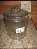 Large Glass Canister Auction Photo