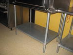 Stainless steel table Auction Photo