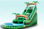 18' Tropical Water Slide Auction Photo