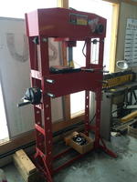 ATLAS 50-TON SHOP PRESS Auction Photo